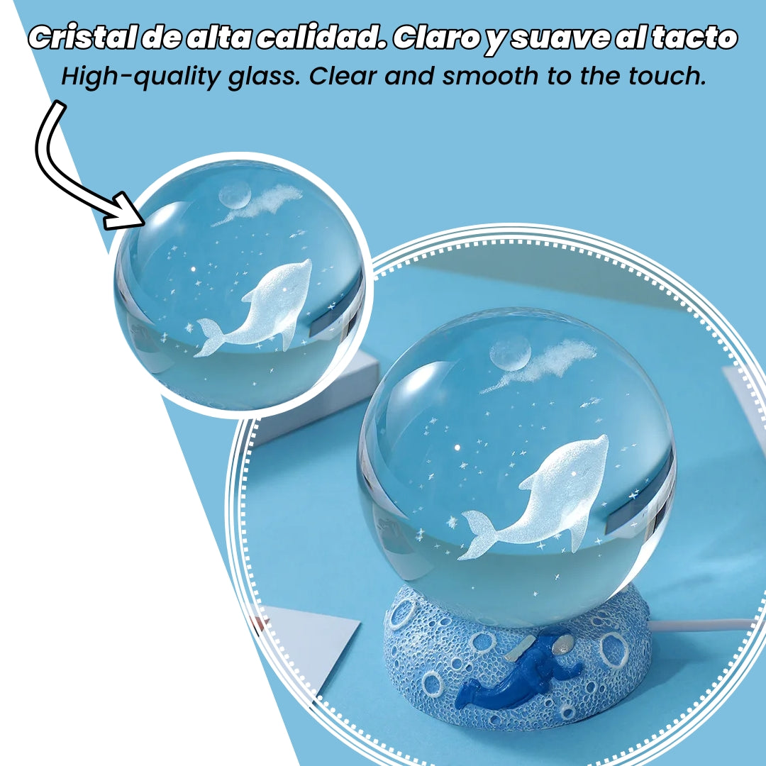 Esfera de cristal marina