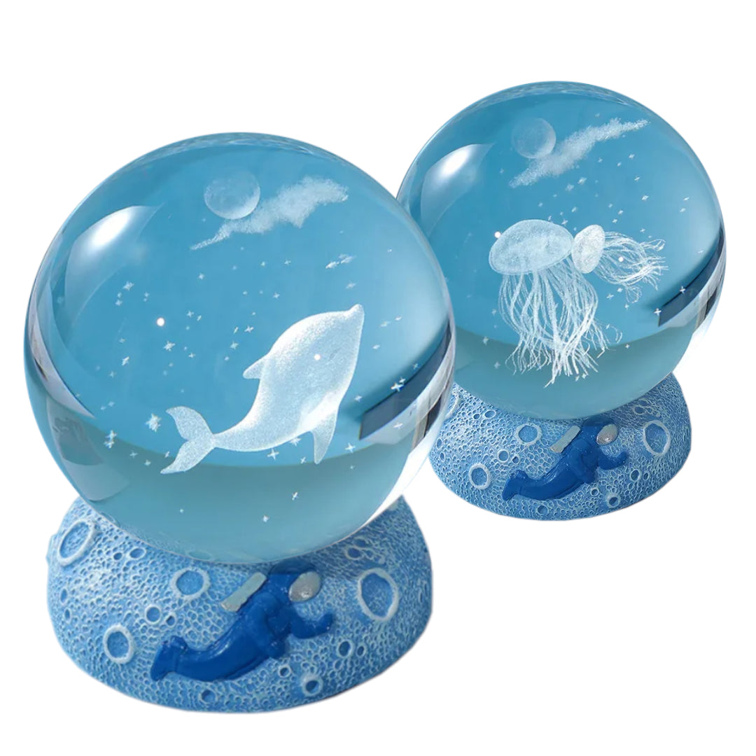 Esfera de cristal marina