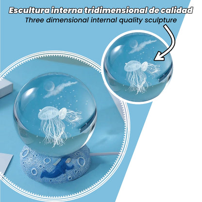 Esfera de cristal marina