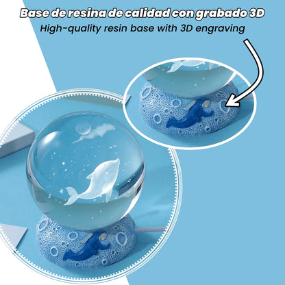 Esfera de cristal marina