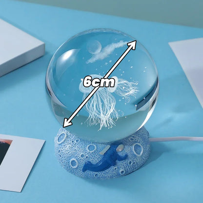 Esfera de cristal marina
