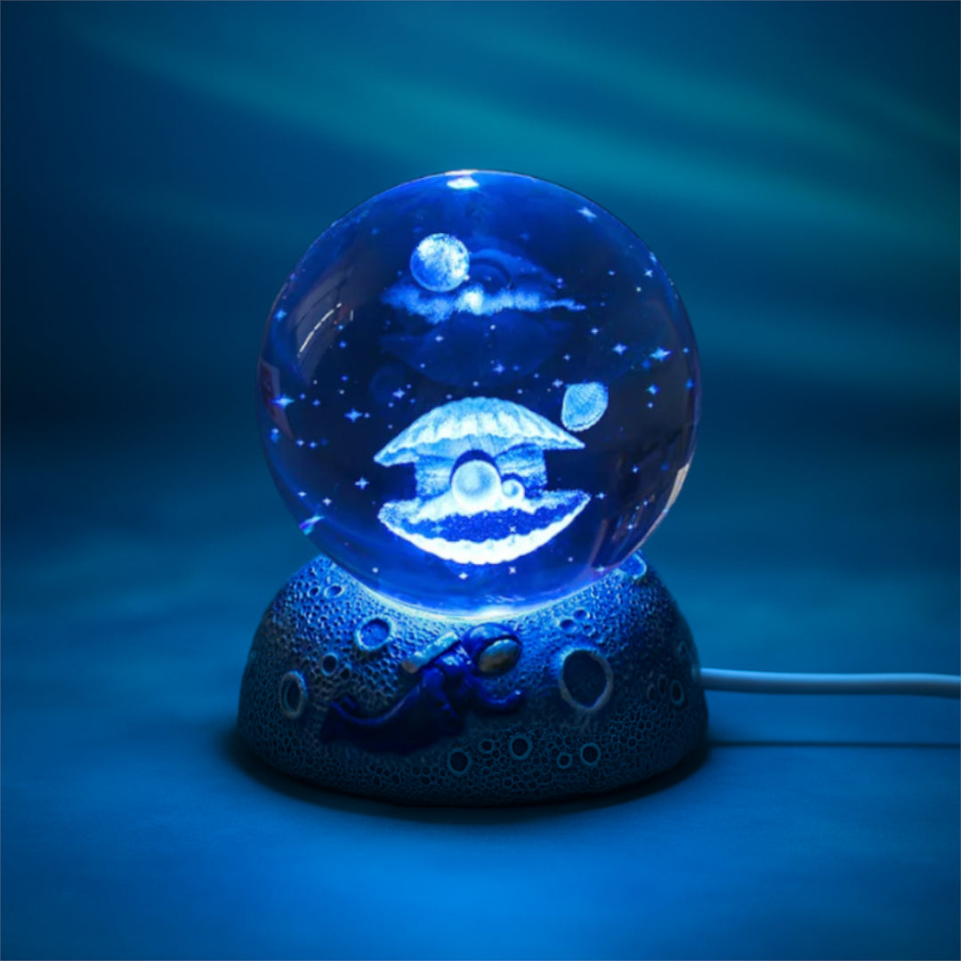 Esfera de cristal marina