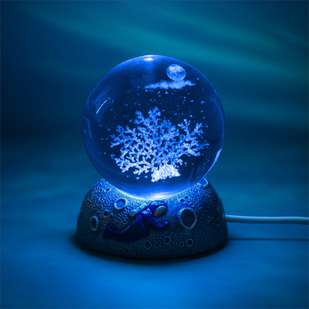 Esfera de cristal marina