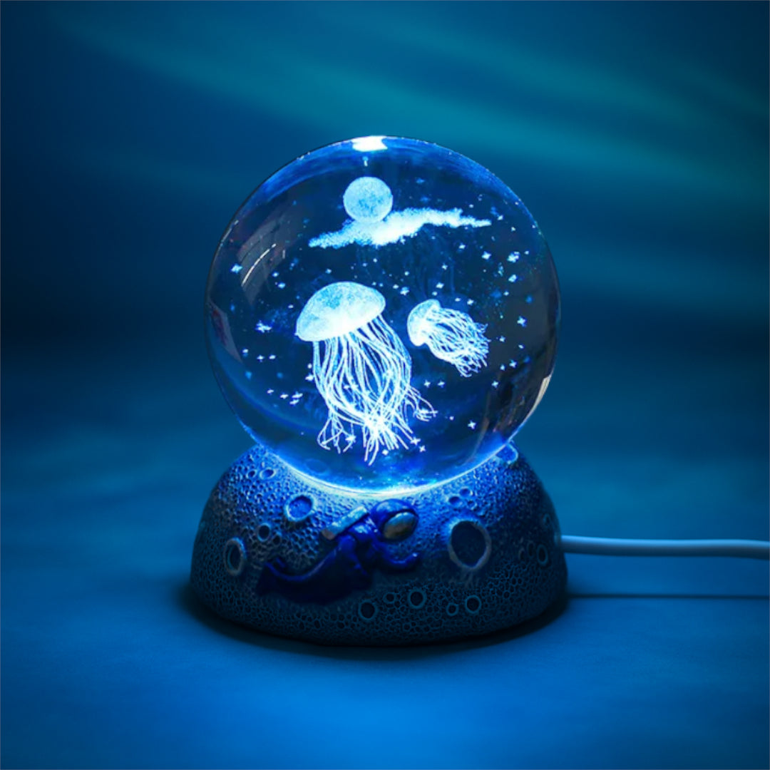 Esfera de cristal marina