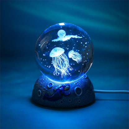 Esfera de cristal marina