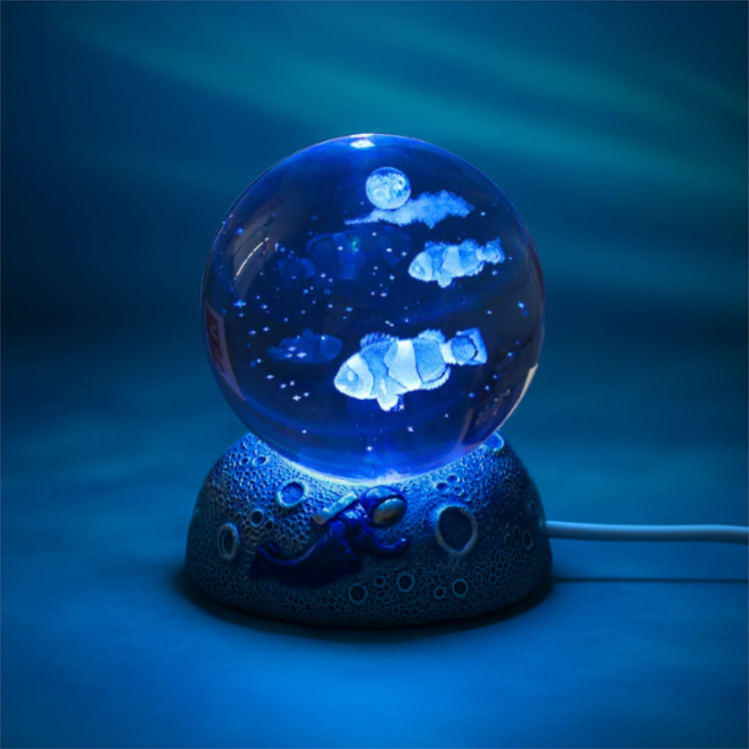 Esfera de cristal marina