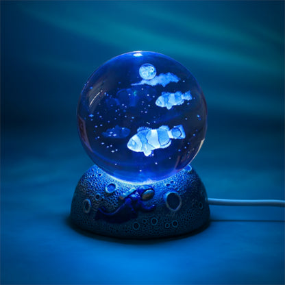 Esfera de cristal marina