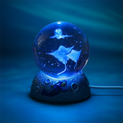 Esfera de cristal marina