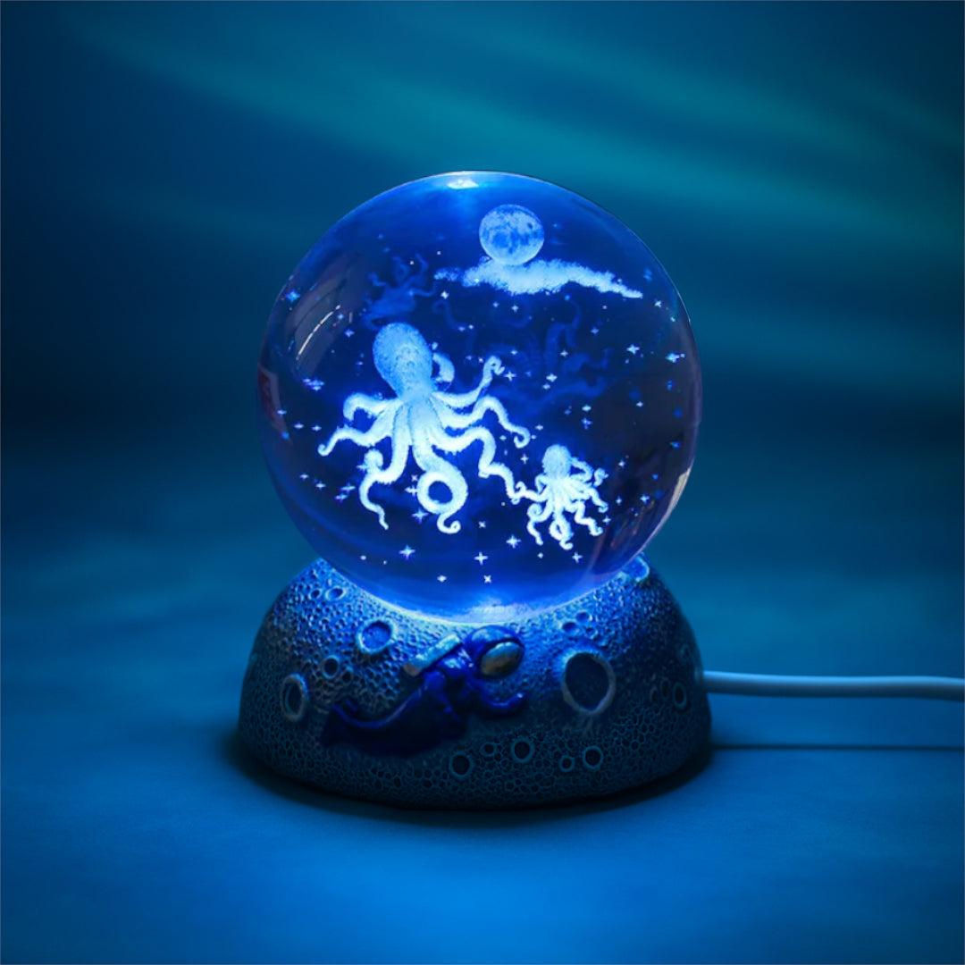 Esfera de cristal marina