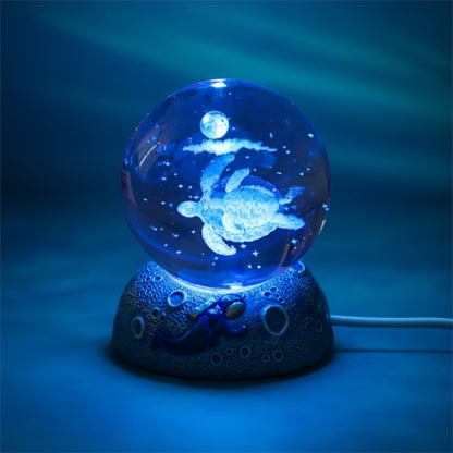 Esfera de cristal marina