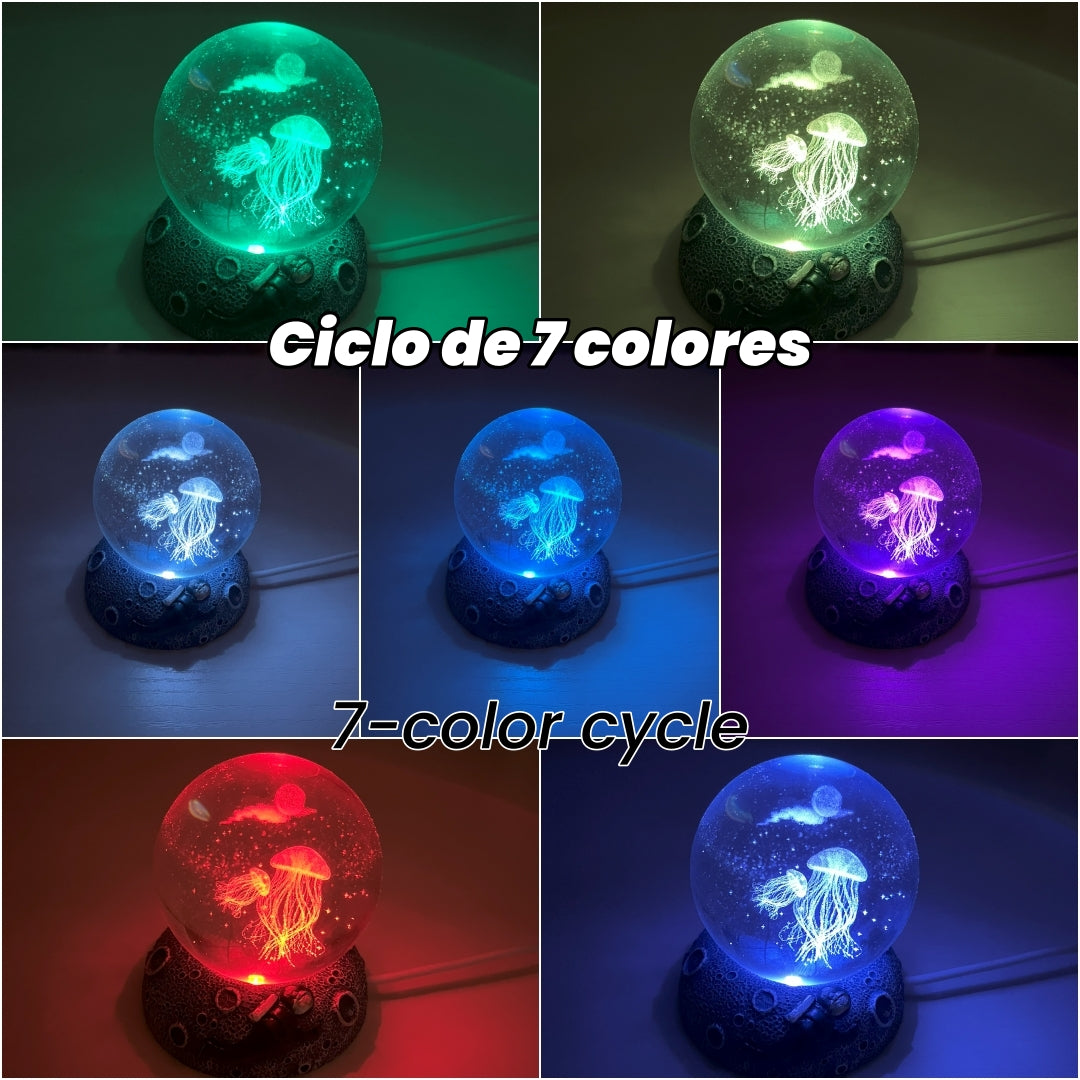Esfera de cristal marina